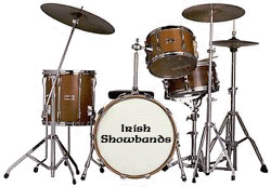 irish showbands drumkit